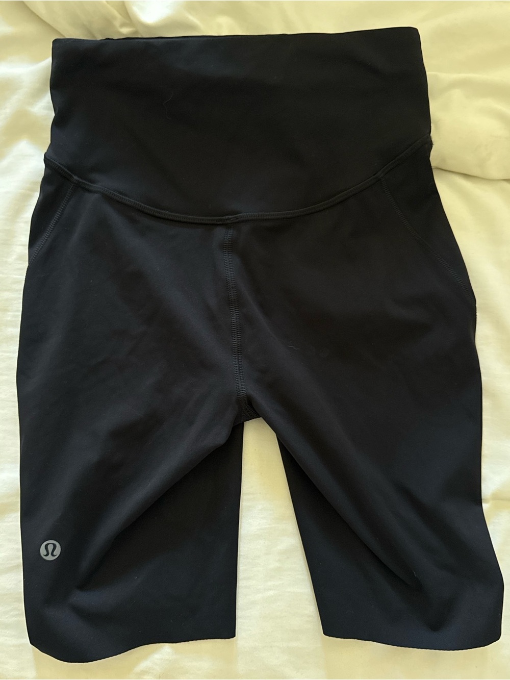 lululemon athletica Black High-Waist Bike Shorts